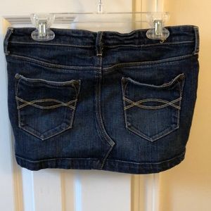 Abercrombie and Fitch jean skirt